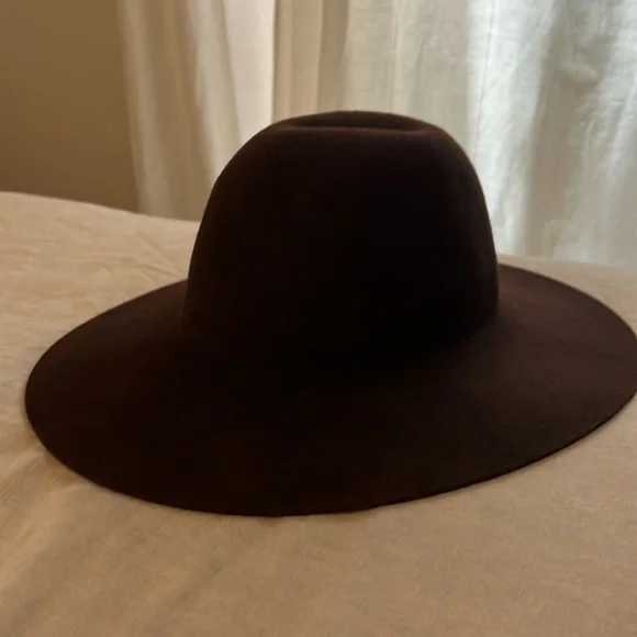 Western Westerlind Wool Felt Hat Wide Brim‎ Southwest Boho Mountain Brown Mountain Man Wool Felt Hat - Etsy main image 4